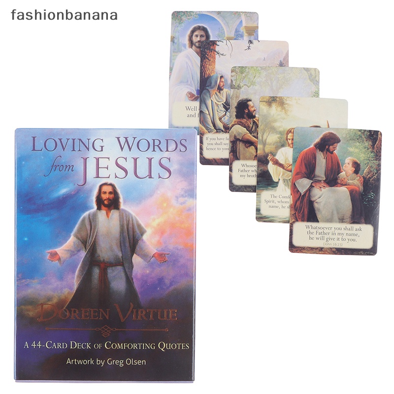 Fashionbanana những lời yêu thương từ chúa giêsu oracle cards tarot tiên tri bói toán party board game tyu