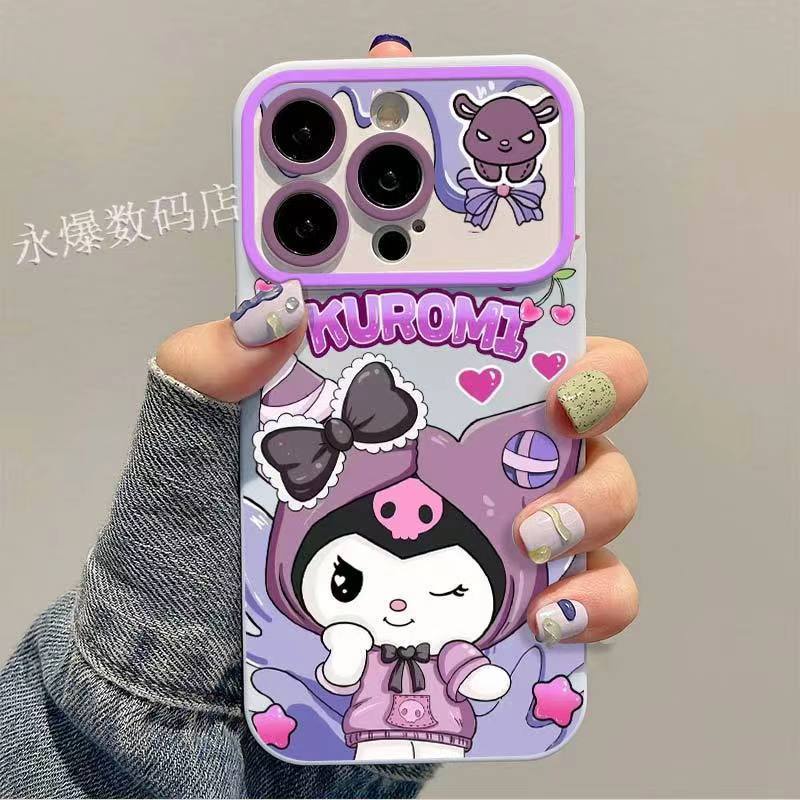 Ốp Điện Thoại Mềm Họa Tiết kuromi Cho Iphone 14promax 13Pro12 / 11 7p