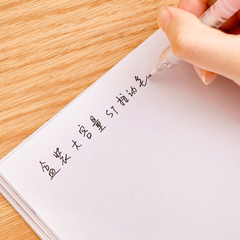 Set 6 Bút Mực Nước Màu Đen Nhanh Khô Chất Lượng Cao YD