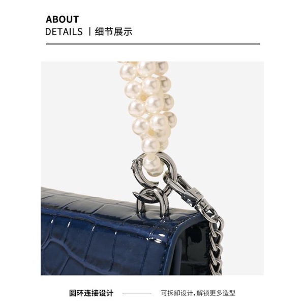 Túi Xách Đeo Chéo Giả Da Cá Sấu Thời Trang Hàn Cho Nữ