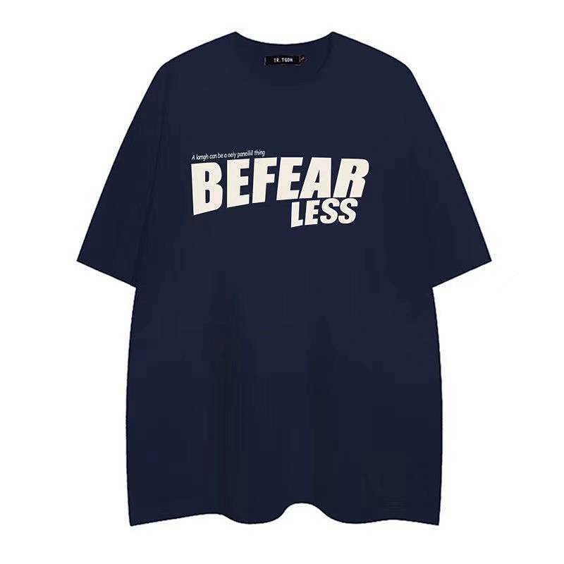 Áo thun cotton tay ngắn in hình thời trang hè retro phong cách đường phố