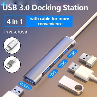 Hub usb 4 cổng bộ chuyển đổi type-c bộ chia nhiều cổng otg hub cloud1