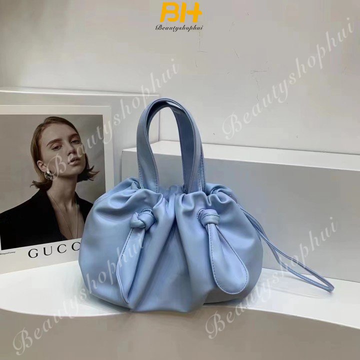 Túi Đeo Vai Xiaolongbao Kết Cấu Kim Loại Đơn Giản Hàng Mới Dành Cho Bạn Nữ