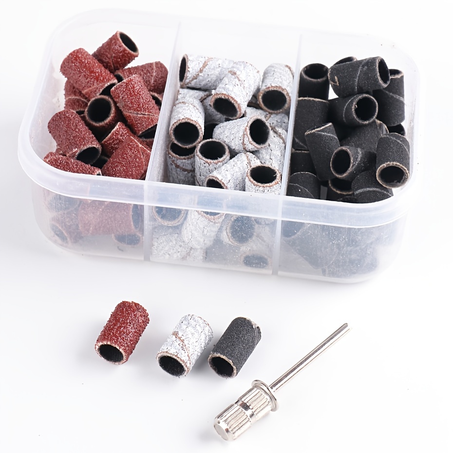 Đầu Chà Nhám Cho Máy Mài Móng Tay 180 / 120 / 80 Grit