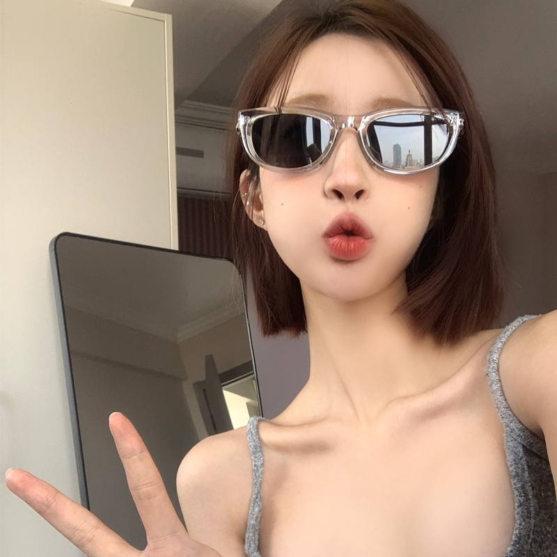 Kính Râm Mắt Mèo Thời Trang Phương Tây Chống Nắng Babes Y2K Cho Nữ