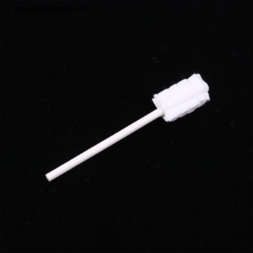 Set 10 Bàn Chải Gạc Giấy Dùng Một Lần Làm Sạch Lưỡi Cho Bé
