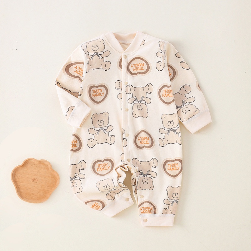 Áo liền quần 100% Cotton Dễ Thương Cho Bé