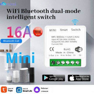Công tắc tuya mini 16a biến công tắc thông thường thành công tắc điều khiển từ xa thông minh cloud1