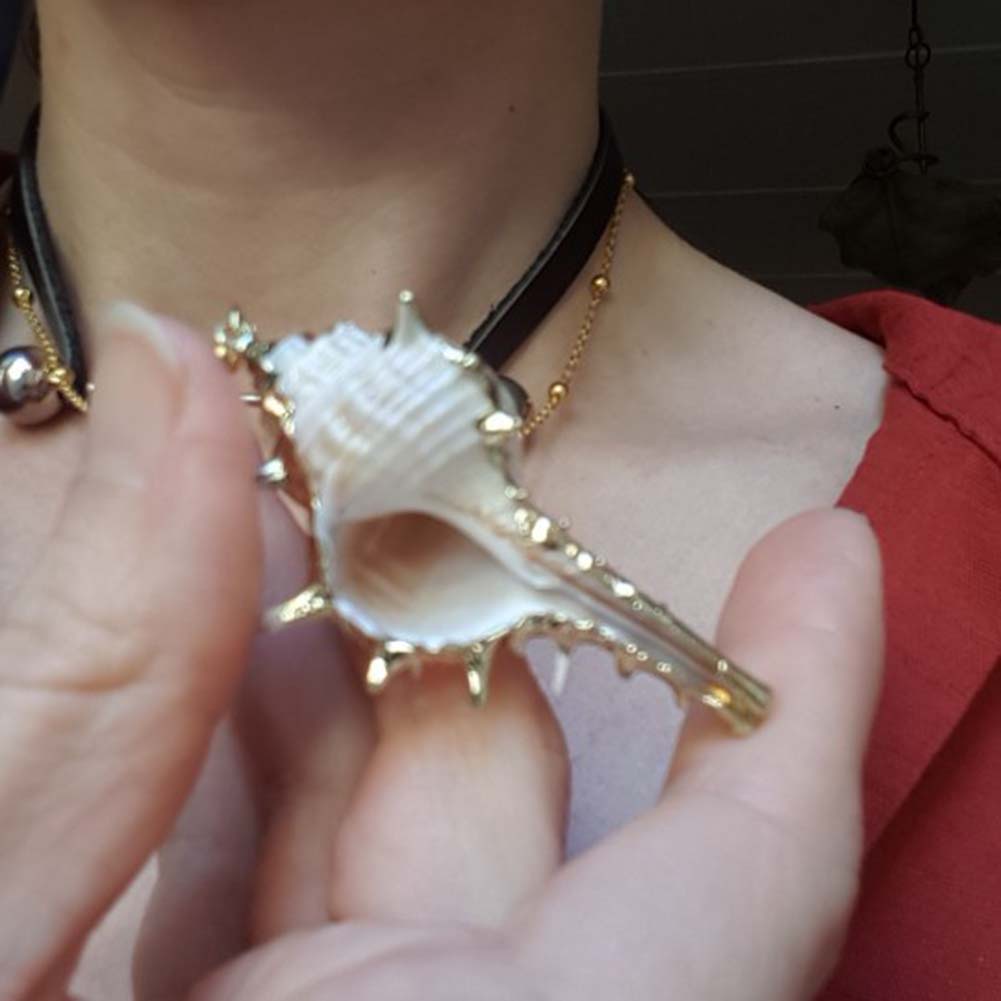 Vòng cổ Hạt Vỏ Sò Phong Cách Bohemian Dành Cho Nữ