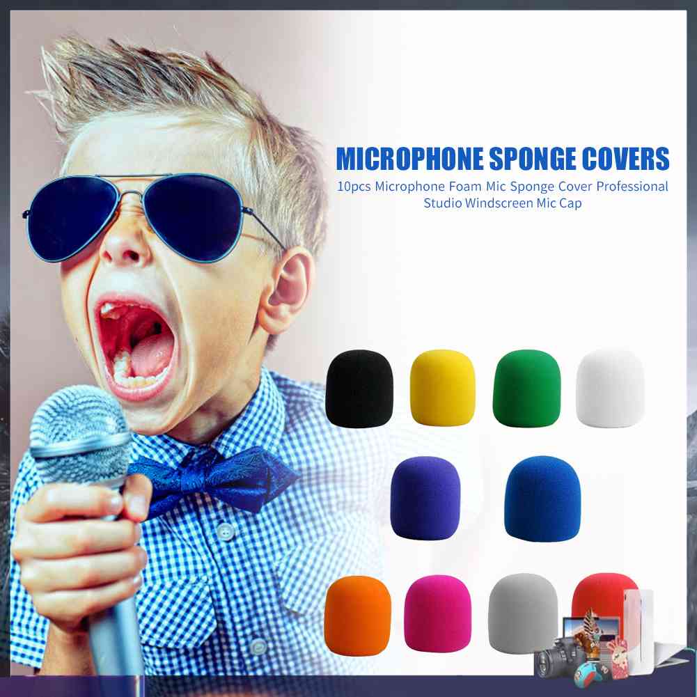 Set 30 / 20 / 10 Mút Xốp Bọc Bảo Vệ Micro Chuyên Nghiệp