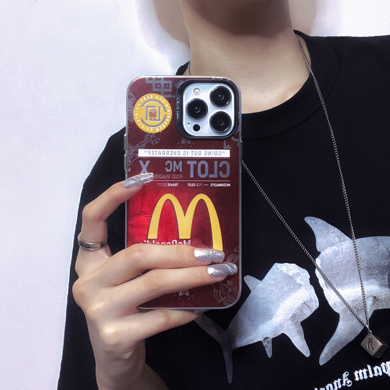 Ốp Điện Thoại Silicon Tpu Mềm Trong Suốt Họa Tiết Thời Trang Bảo Vệ Ống Kính Máy Ảnh Cho iphone 14 13 Pro Max 12 11