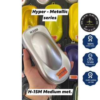 Nước sơn xe máy pha sẵn - Màu nhũ bạc 15