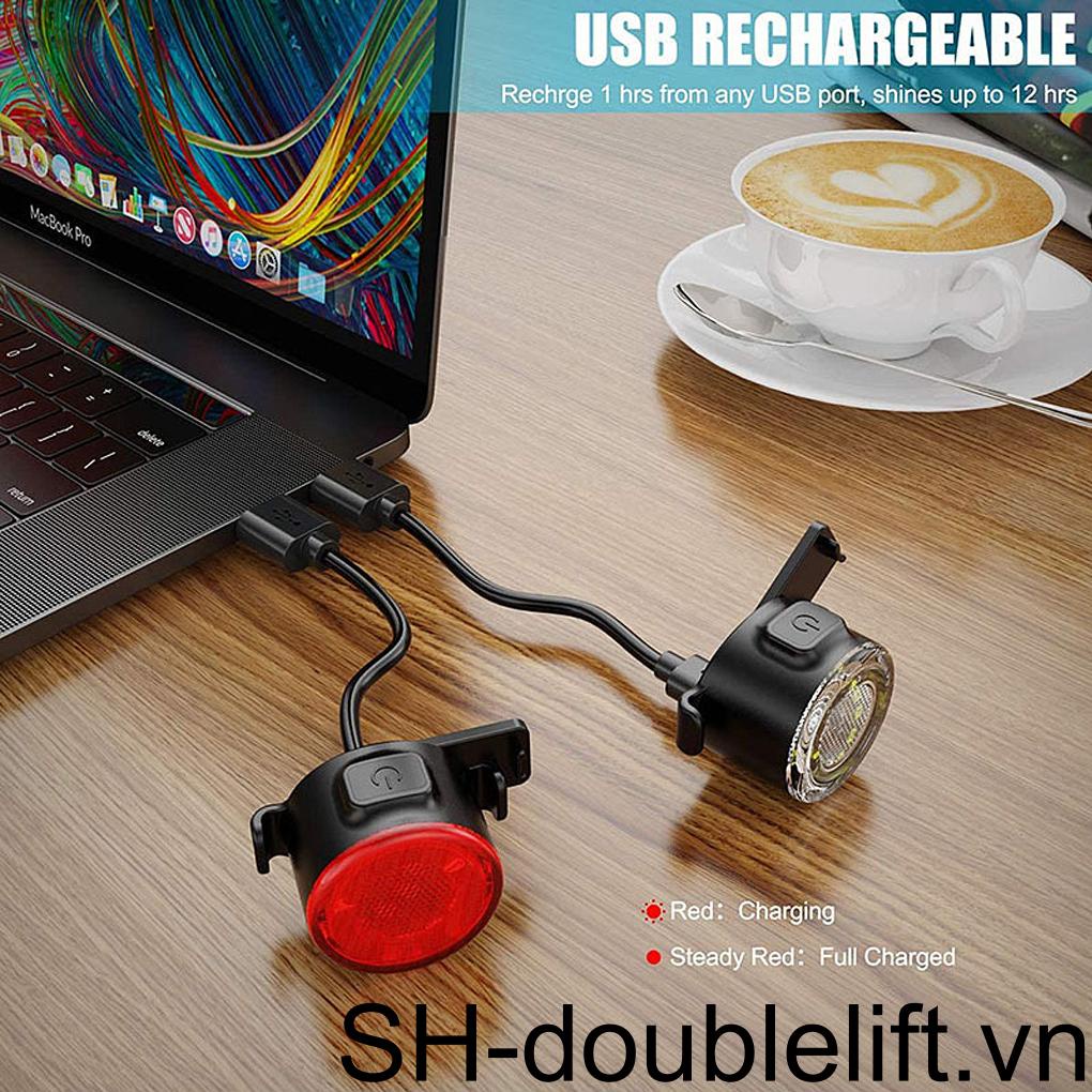 Đèn LED Cảnh Báo Chống Thấm Nước Có Thể Điều Chỉnh Gắn Đuôi Xe Đạp