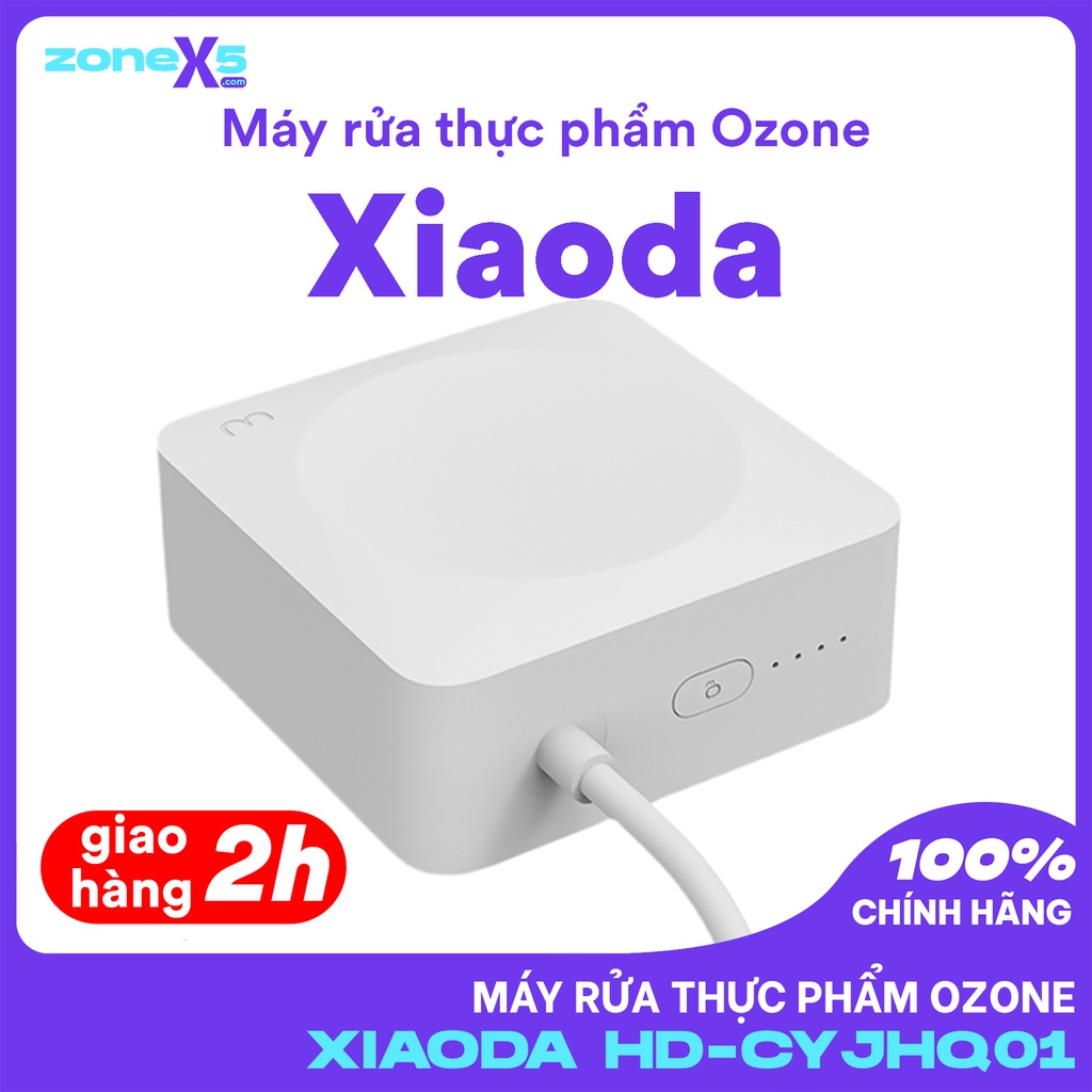 Máy rửa, khử trùng rau củ quả Xiaoda HD-CYJHQ01 loại bỏ thuốc bảo vệ thực vật rau củ quả thịt cá Xiaomi Youpin