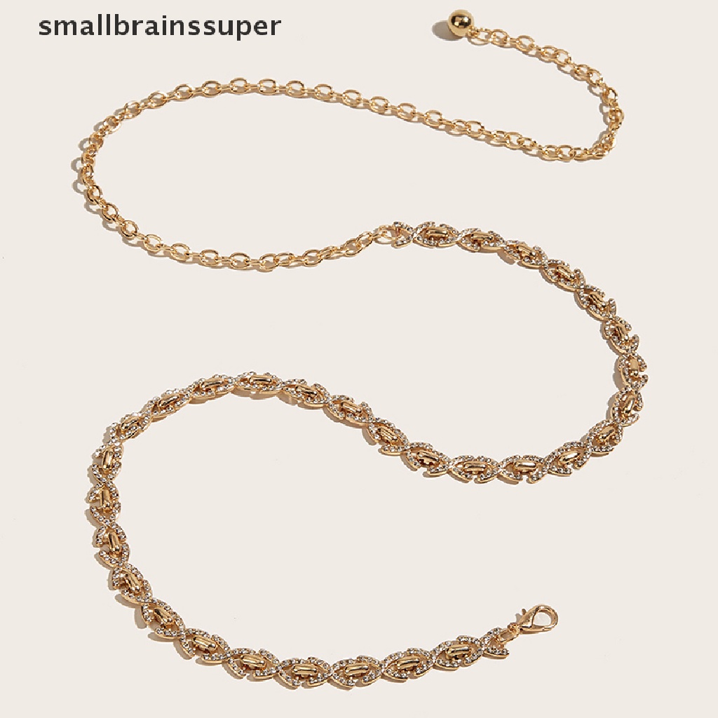 Thắt Lưng Dây Xích Kim Loại Thời Trang Cho Nữ