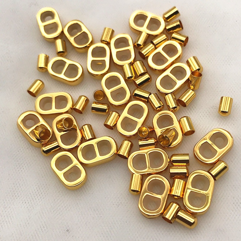 Khóa Dây Cao Su 8 Sợi Cỡ Lớn 3mm2mm Có Thể Điều Chỉnh Dùng Làm Trang Sức diy Vòng Đeo Tay Dây Bện Thủ Công Nhỏ Nhắn Cho Nữ