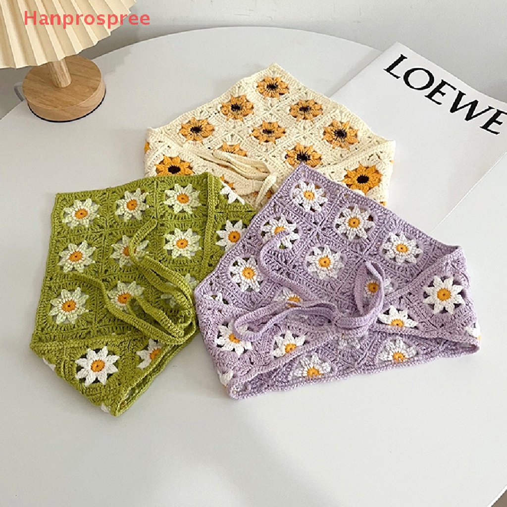 1 Băng Đô Đan Len Hình Tam Giác Có Thể Điều Chỉnh Cho Nữ