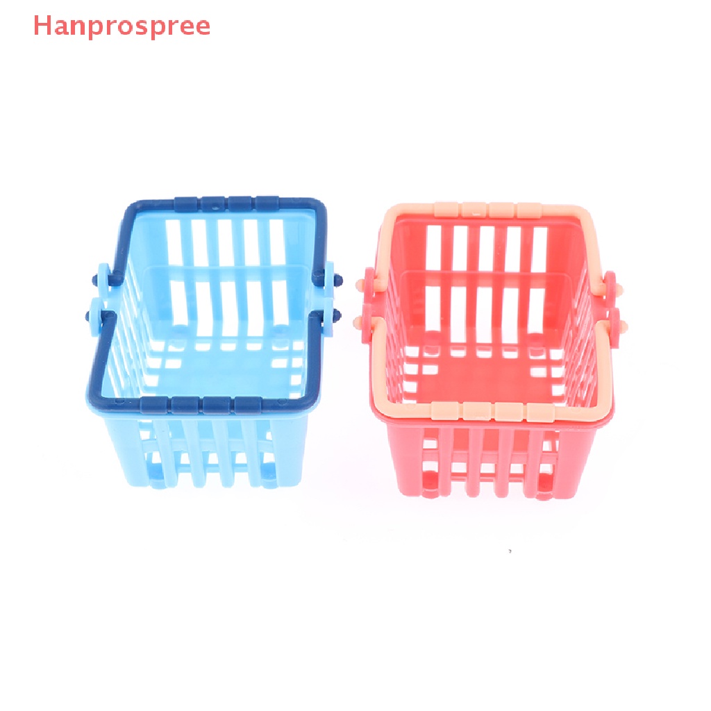 Mô Hình Giỏ Mua Sắm Mini Đồ Chơi Cho Nhà Búp Bê