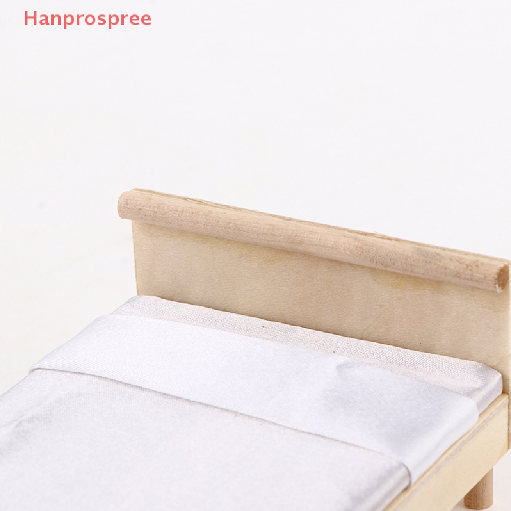 Mô Hình Giường Ngủ Mini Tỉ Lệ 1: 12 Trang Trí Nhà Búp Bê