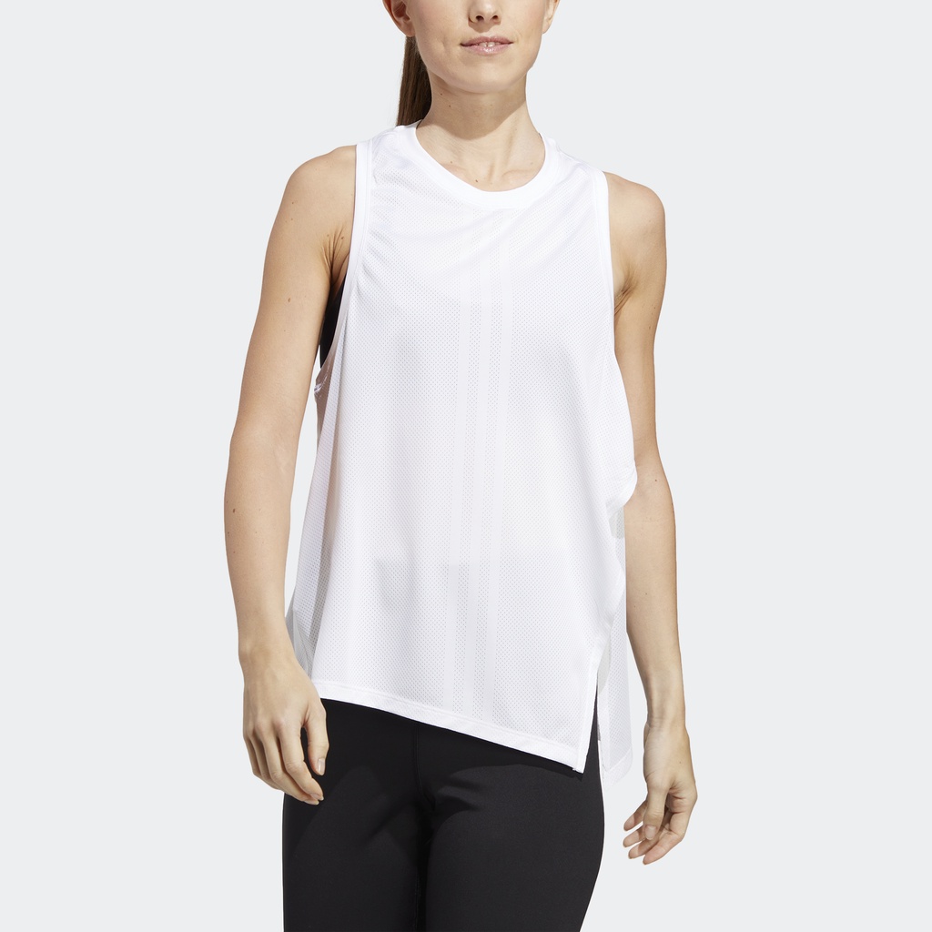 adidas Tập luyện Áo Tank Top Tập Luyện Quickburn HIIT AEROREADY Nữ trắng HY5396