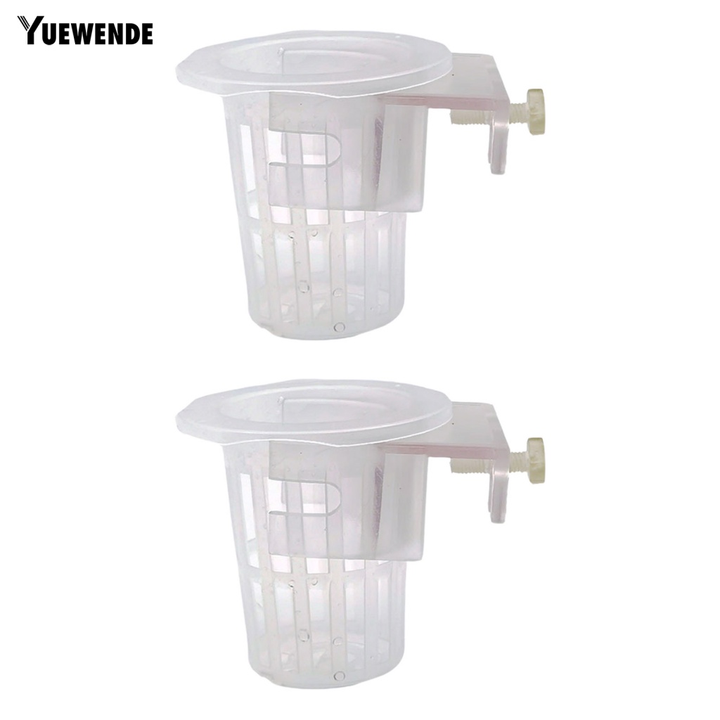 Yue.z Set 2 Giá Đỡ Cốc Trồng Cây Thủy Canh Chuyên Dụng Dễ Sử Dụng Dành Cho Bể Cá Cảnh