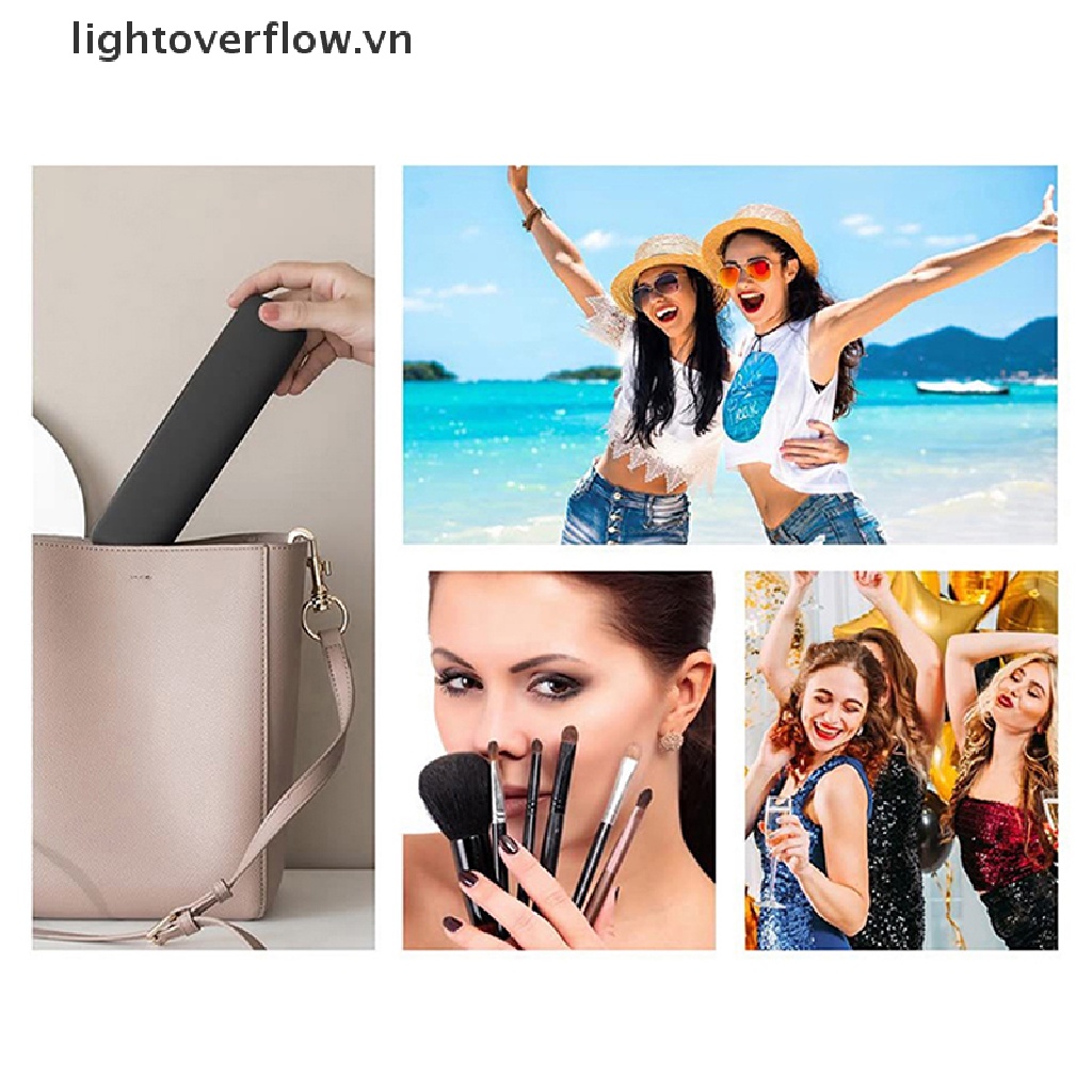 Hộp Đựng Cọ Trang Điểm Bằng Silicon Chống Nước Gọn Nhẹ