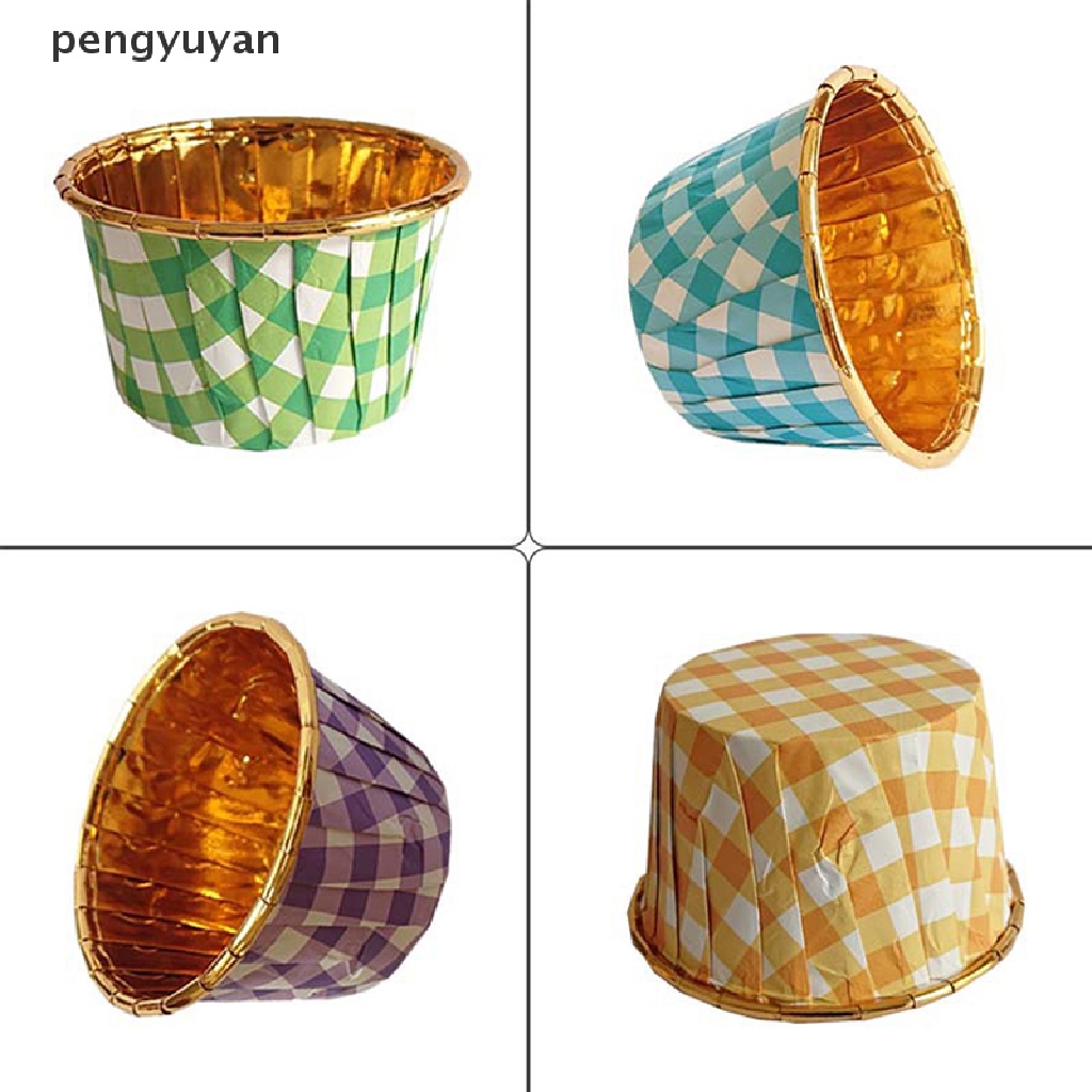 Set 50 Cốc Giấy Làm Bánh cupcake muffin Tiện Dụng