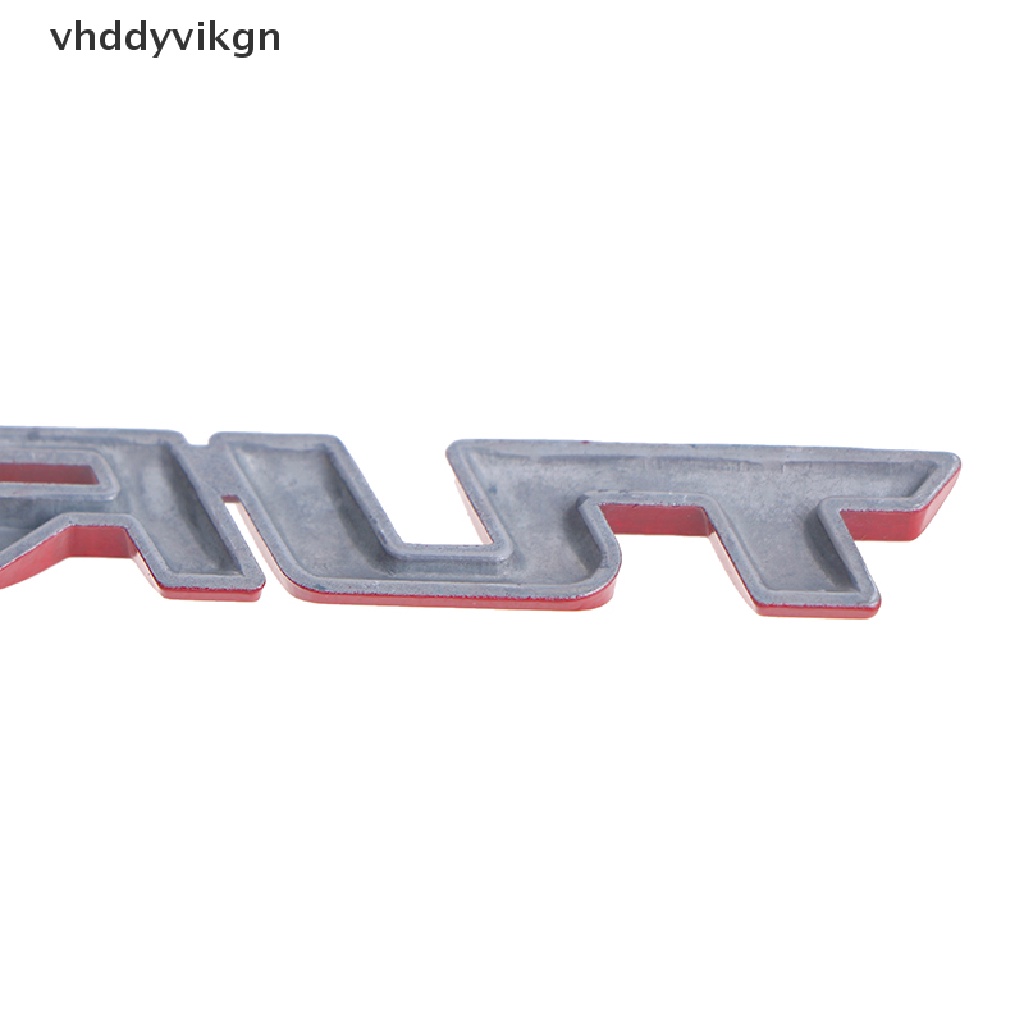 Miếng Dán Chữ Turbo 3D Bằng Kim Loại Trang Trí Xe Hơi Xe Máy