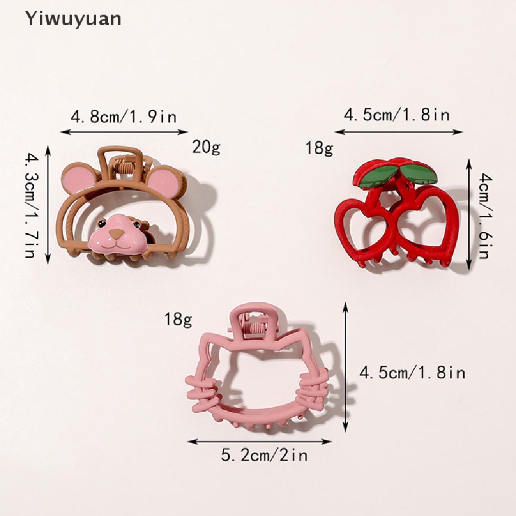 &lt; Yiwuyuan &gt; Kẹp Tóc Càng Cua Hình Học Hoang Dã Bằng Kim Loại Cho Nữ Giảm Giá