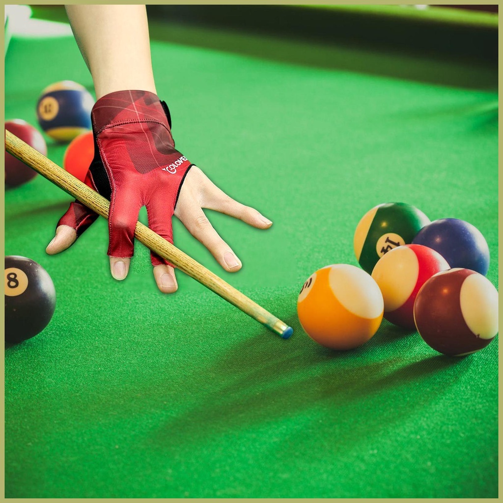 Găng Tay 3 Ngón Chơi Bida Chuyên Nghiệp