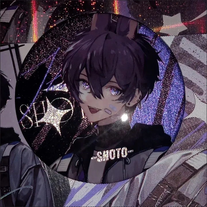 Mountain Blue/vtuber Anchor shoto Fan Peripheral