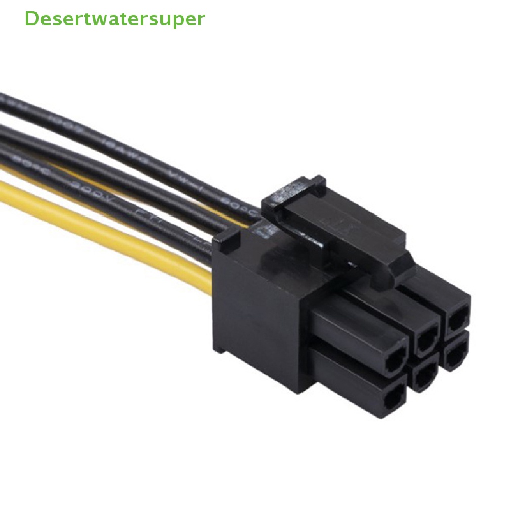 Dây Cáp Chuyển Đổi Nguồn 6 Pin Feamle Sang 8 Pin PCI 6Pin Sang 8Pin PCIE