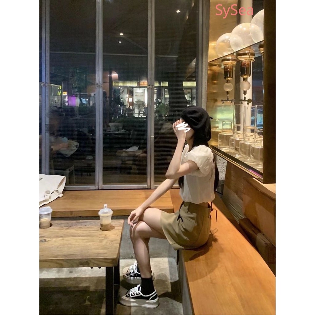 Áo Sơ Mi Tay Phồng Thời Trang Mùa Hè Pháp Dành Cho Nữ