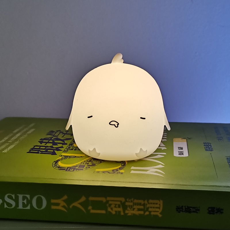 Đèn Ngủ Mini Bằng Silicon Họa Tiết Hoạt Hình Dễ Thương Cho Bé