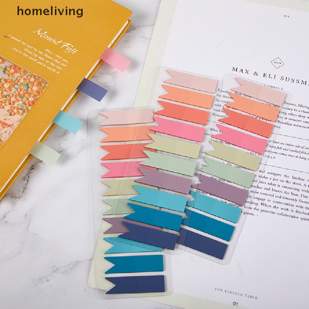 1 Bộ Giấy Ghi Chú Tự Dính Nhiều Màu Sắc Dùng Trong Trường Học / Văn Phòng