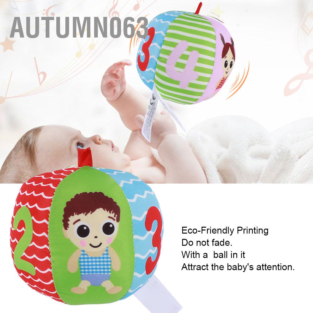 Autumn063 Bé Huấn Luyện Thị Giác Bóng Tay Bắt Đồ Chơi Giáo Dục Sớm Cho Trẻ Sơ Sinh Màu Đỏ