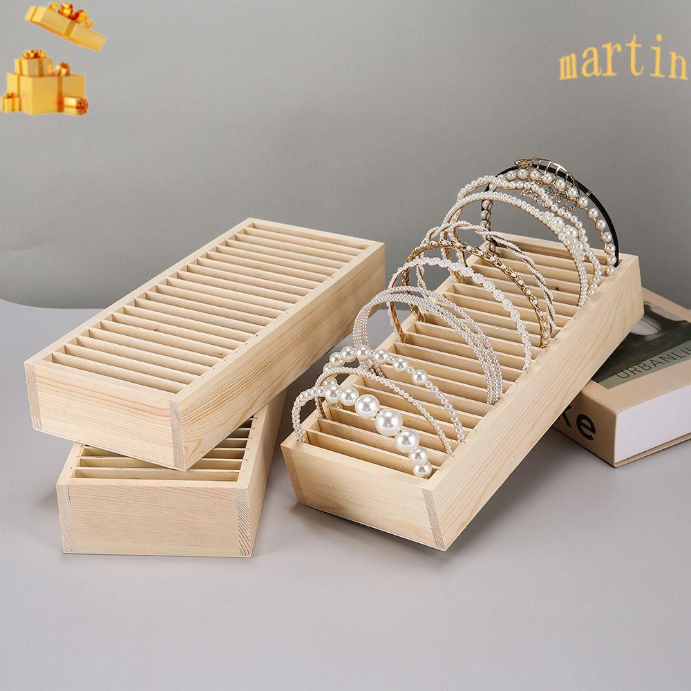 Giá Đỡ Trưng Bày Vòng cổ 20 Tầng Bằng Gỗ Trơn Đa Năng Có Thể Tháo Rời MARTIN1