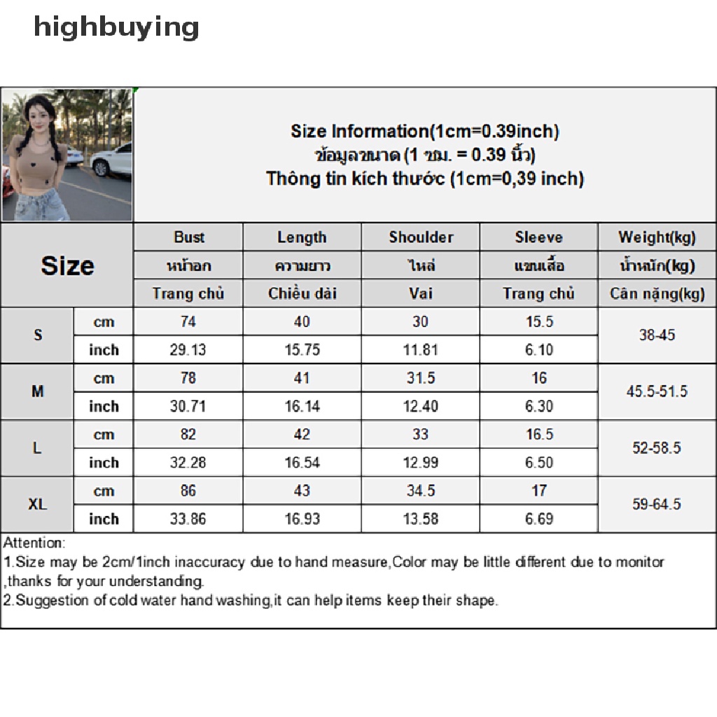 Áo Croptop Dệt Kim Ngắn Tay Cổ Tròn Thêu Họa Tiết Trái Tim Đáng Yêu Cho Nữ