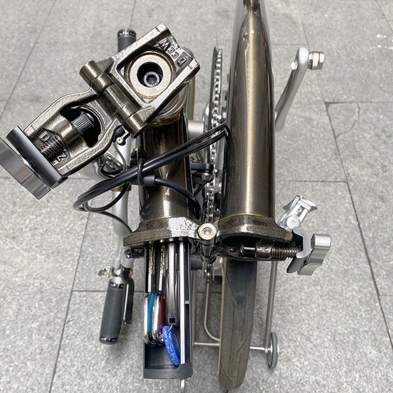 Túi Đựng Dụng Cụ Brompton Gắn Khung Xe Đạp Tiện Lợi