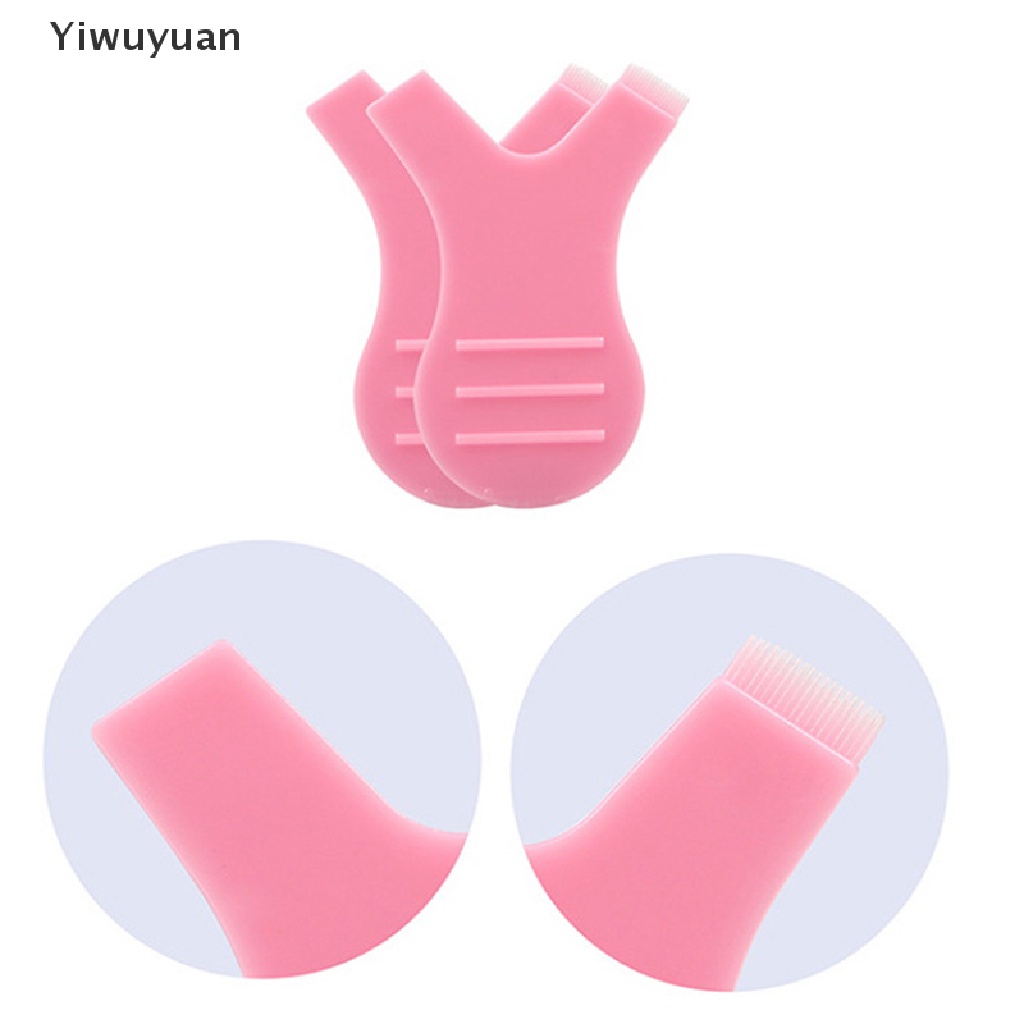 < Yiwuyuan > Bộ Đệm Silicone Hỗ Trợ Nối Mi Giả