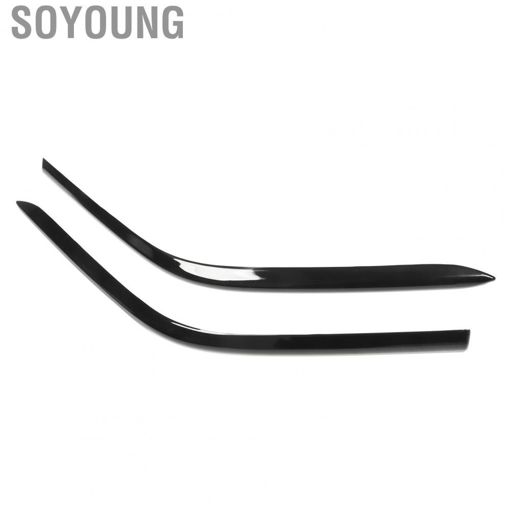 Soyoung Front Fog Light Trim  Scratch Resistant Bumper Lamp Cover Protective Easy Installation Stylish Design for CR-V 2023 Onwards