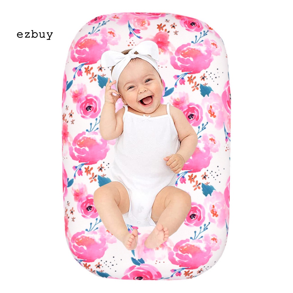 [EY] Ga Trải Giường Polyester Mềm Mại Không Dây Kéo Dễ Tháo Rời Giữ Sạch Cho Bé Sơ Sinh