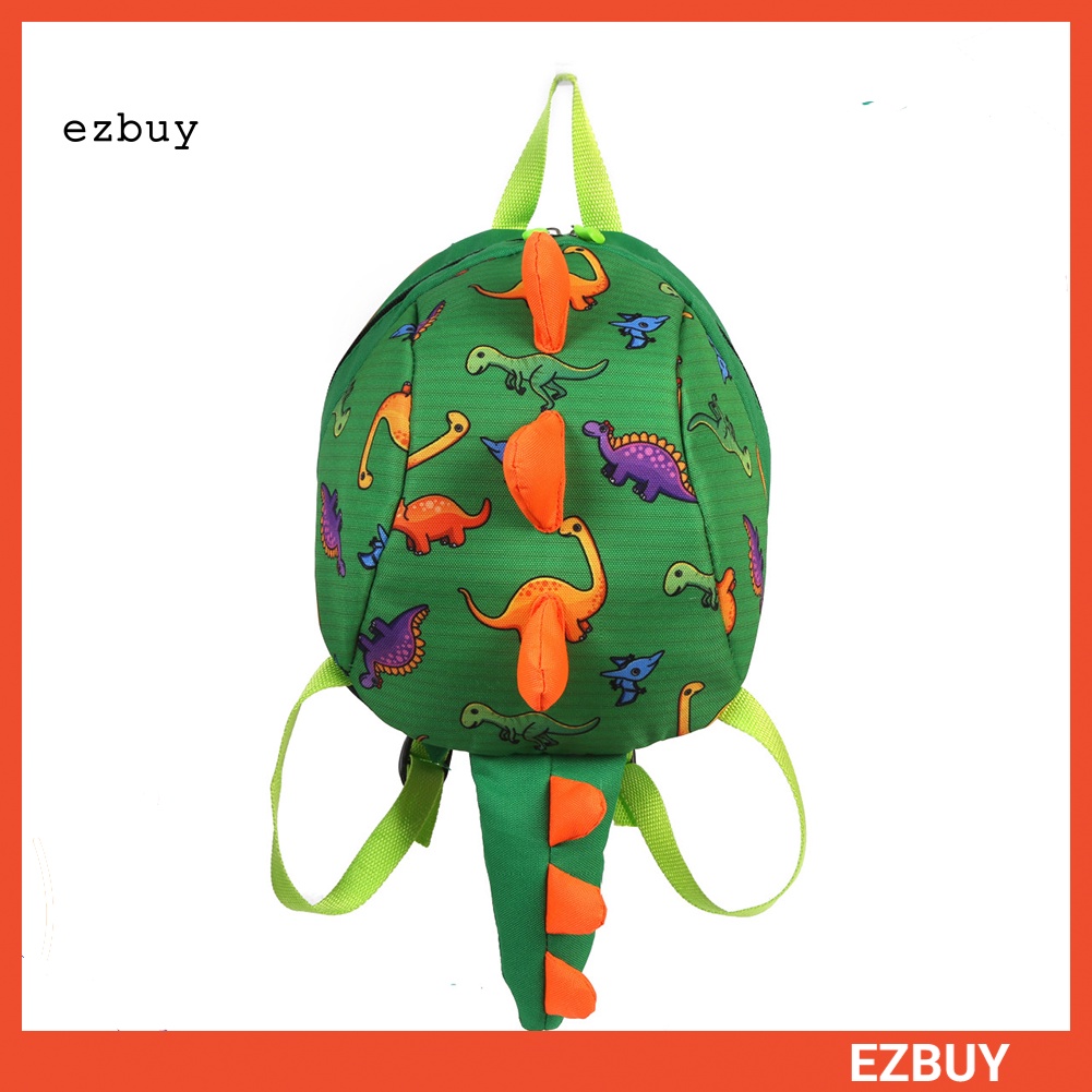 Ba Lô Khủng Long Đáng Yêu Chống Thất Lạc Kèm Dây Dắt Cho Bé