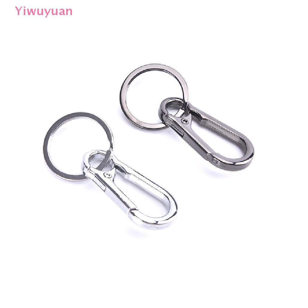 2 Móc Khóa Thắt Lưng Bằng Thép Không Gỉ Mới