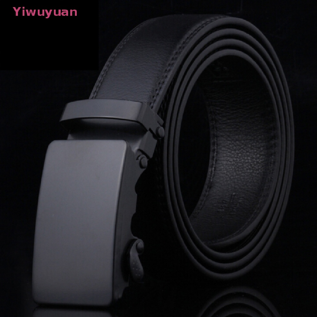 Thắt Lưng Da Khóa Cài Tự Động Phong Cách Doanh Nhân Cho Nam