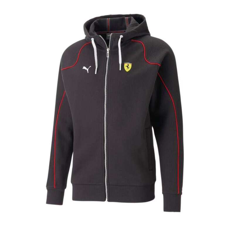 Set Áo Khoác Có Nón + Áo Khoác Tay Dài In Logo Scuderia Ferrari 2023 F1 Team 2023 Mới Nhất F1