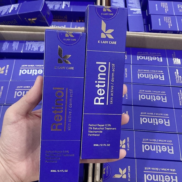 Kem Dưỡng Trẻ Hoá Retinol 2% Bakuchiol K Lady Care 30ml Hàn Quốc