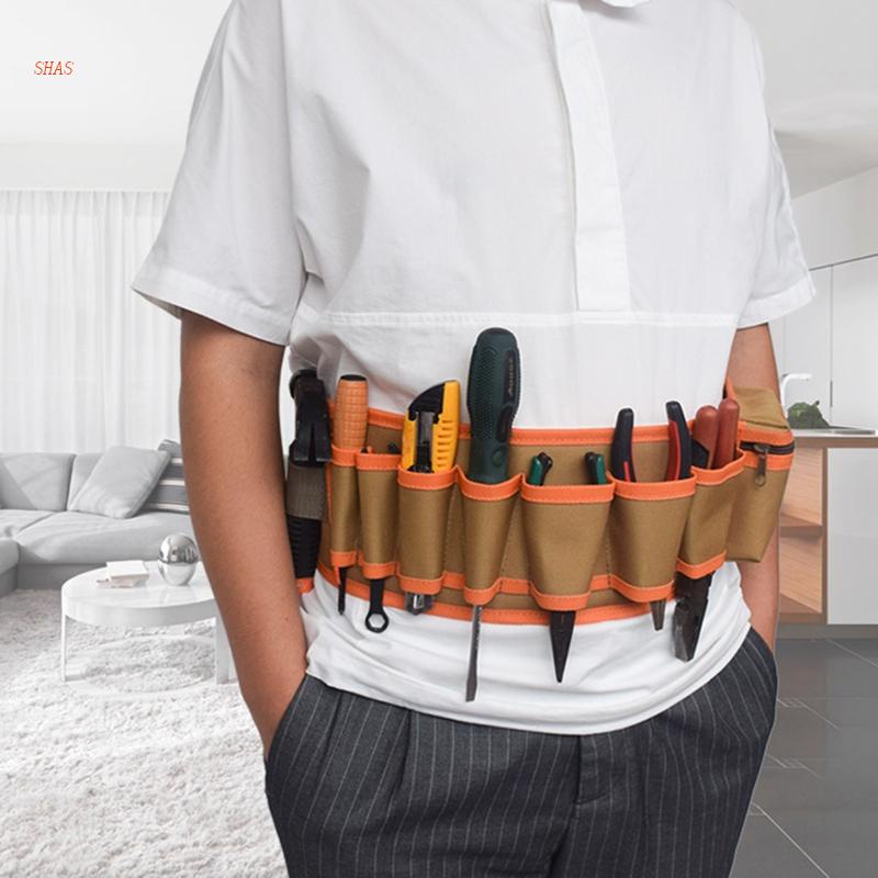Túi Đeo Hông Đựng Dụng Cụ Sửa Chữa Đa Năng Dành Cho Thợ Điện / Thợ Xây Dựng Pouc