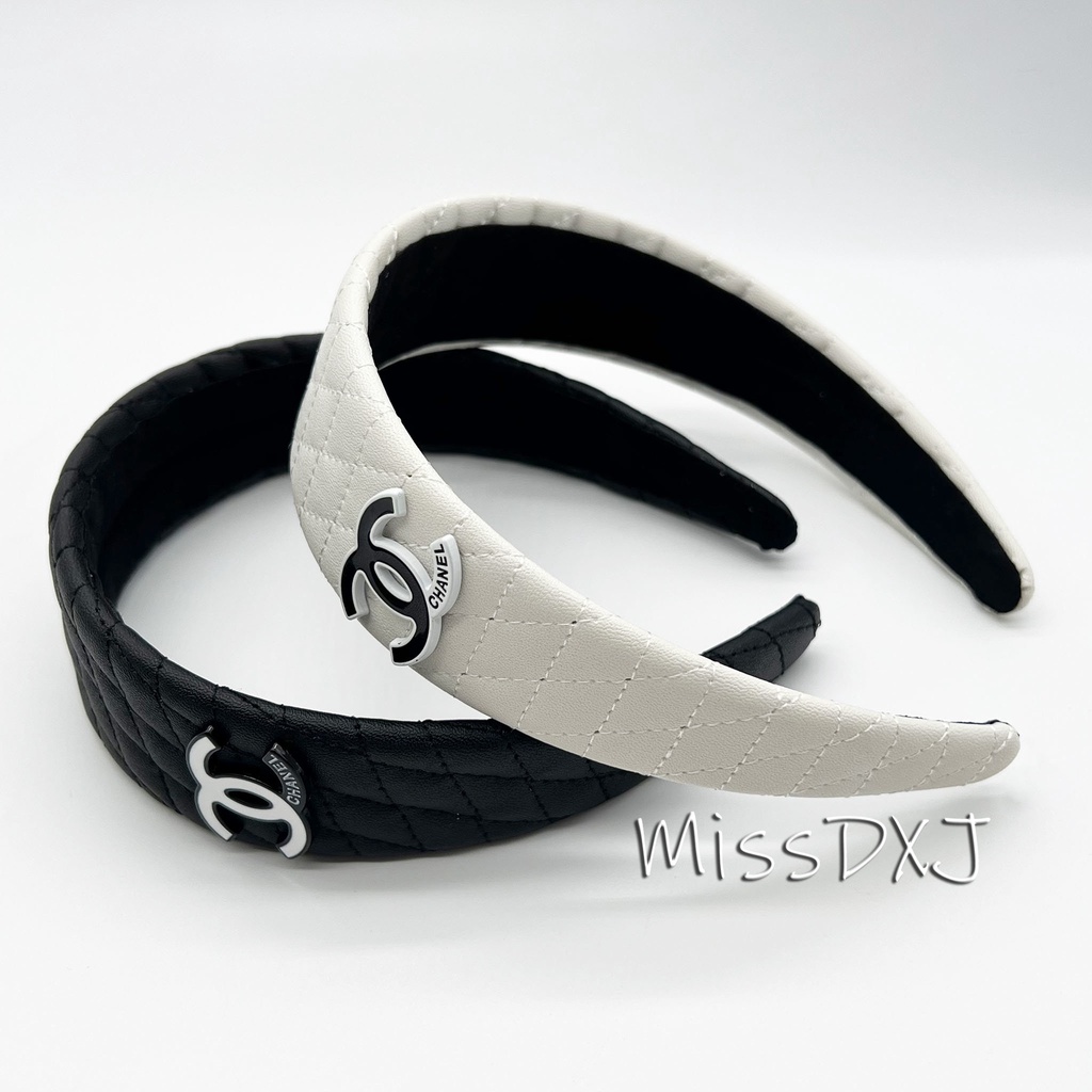 Băng Đô Cài Tóc Bằng Da pu Cao Cấp Phong Cách Hàn Quốc