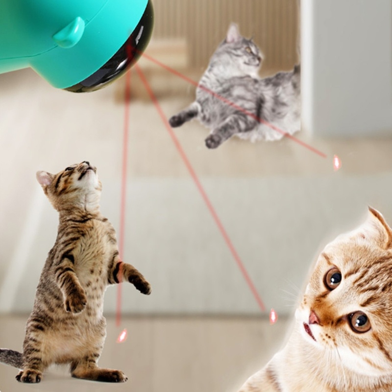 Đồ Chơi Tia Laser Tự Động Cắm Vào / Pin Sạc Nhanh Chóng Và Đèn Ngẫu Nhiên Trong Nhà Cho Mèo / Chó Mèo